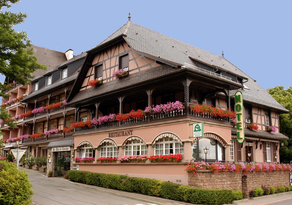 Hotel Munsch Restaurant & Wellness, Colmar Nord - Haut-Koenigsbourg Сент-Ипполит Экстерьер фото